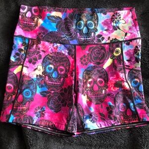CVG Rosé Skulls Large 5” shorts